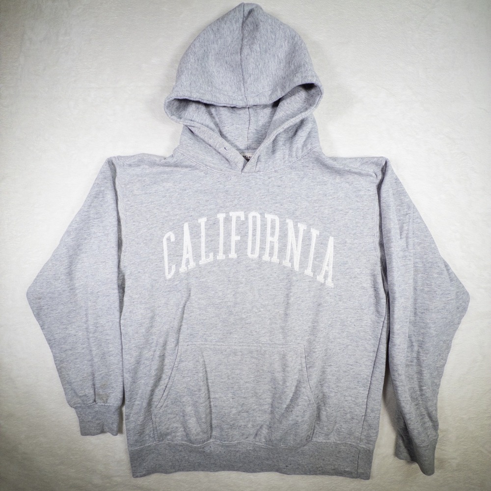 Reflex California Gray Hoodie Pullover Sweatshirt Size‎ M